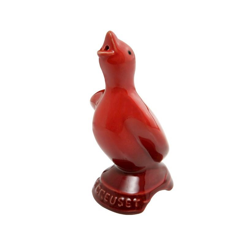 Le Creuset Stoneware Pie Bird Cerise Red Living & Giving