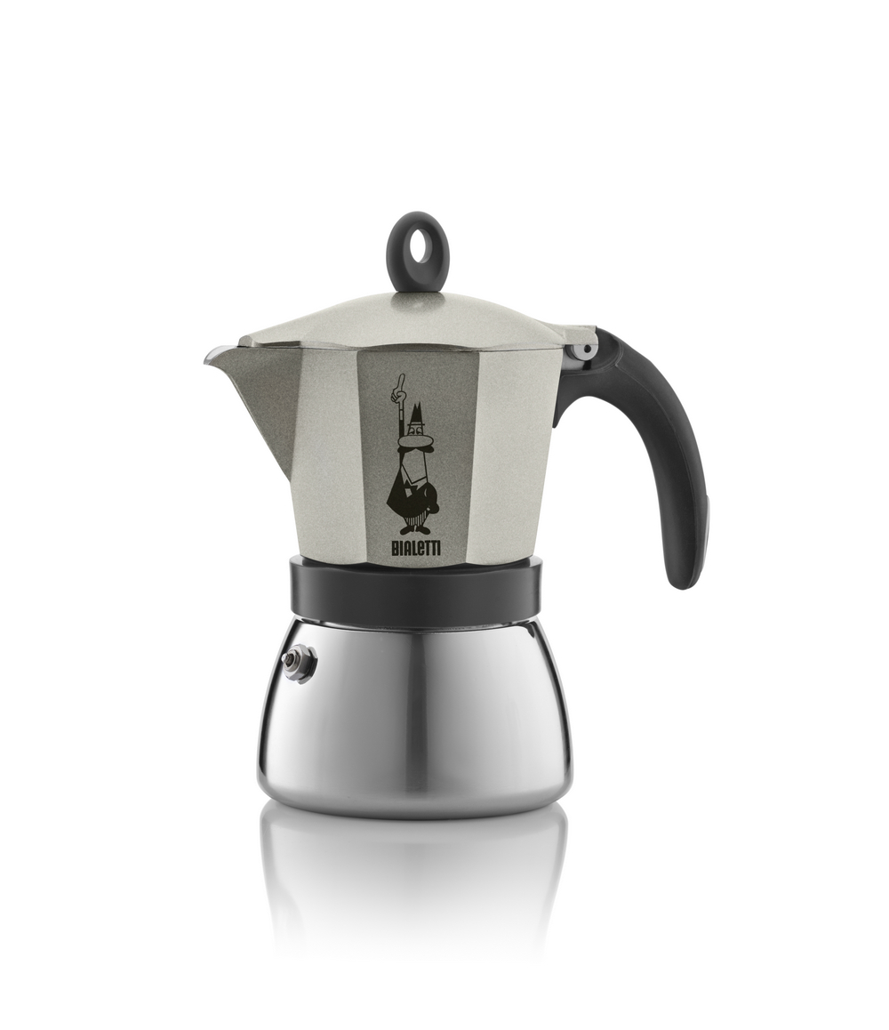 Bialetti Moka Induction 6 Cup Silver Living & Giving