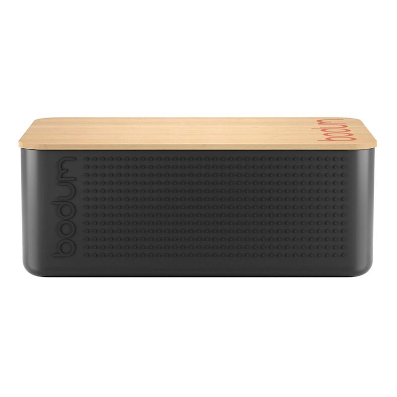 Bodum Bistro Bread Box Black Large Living Giving
