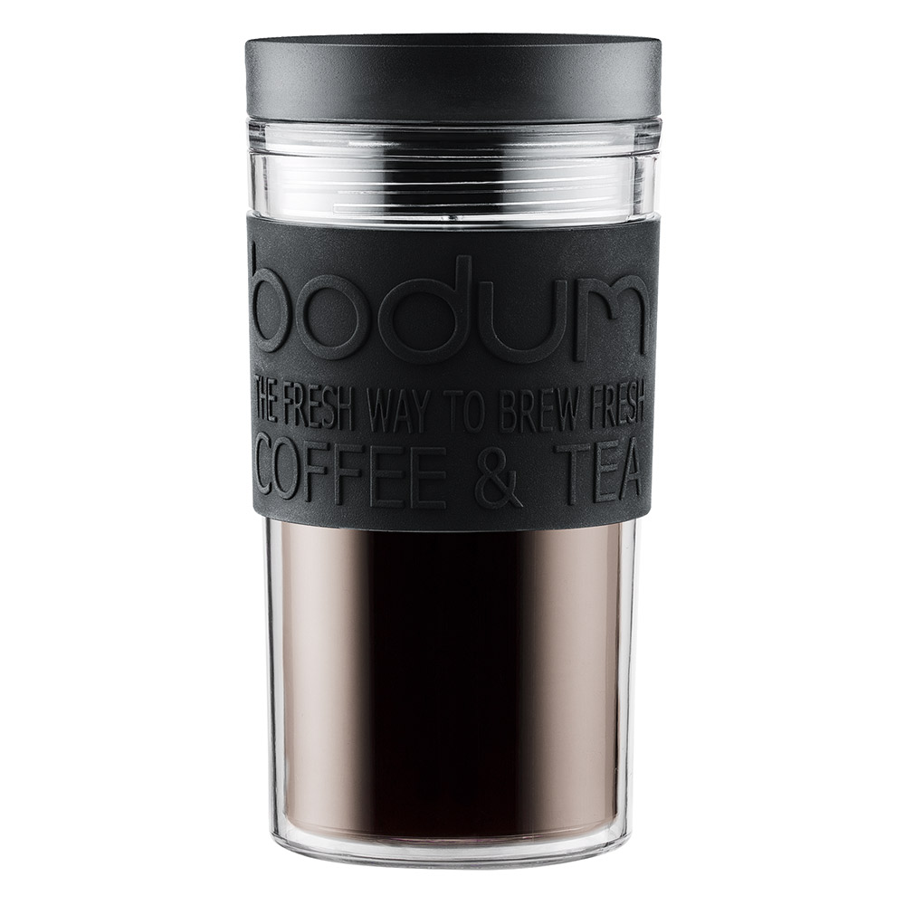 bodum black travel mug