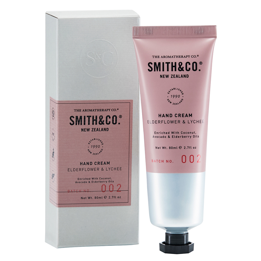 The Aromatherapy Co Smith&Co Hand Cream Elderflower&Lychee Living & Giving The Aromatherapy Co Smith&Co Hand Cream Elderflower&Lychee Living & Giving