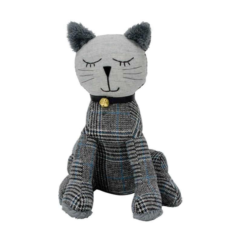 Annabel Trends Cat Sitting Door Stop 45 X 20cm Living Giving